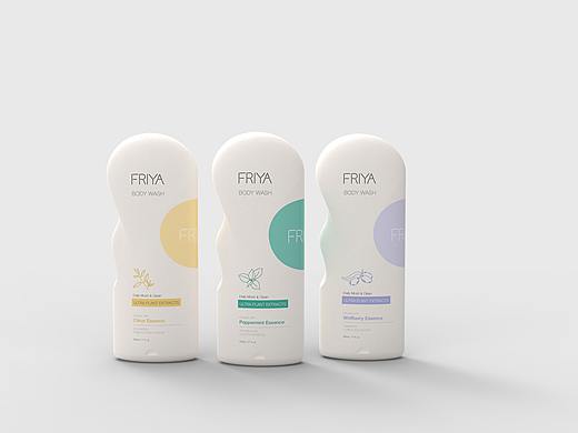 FRIYA Shampoo 沐浴露包装设计