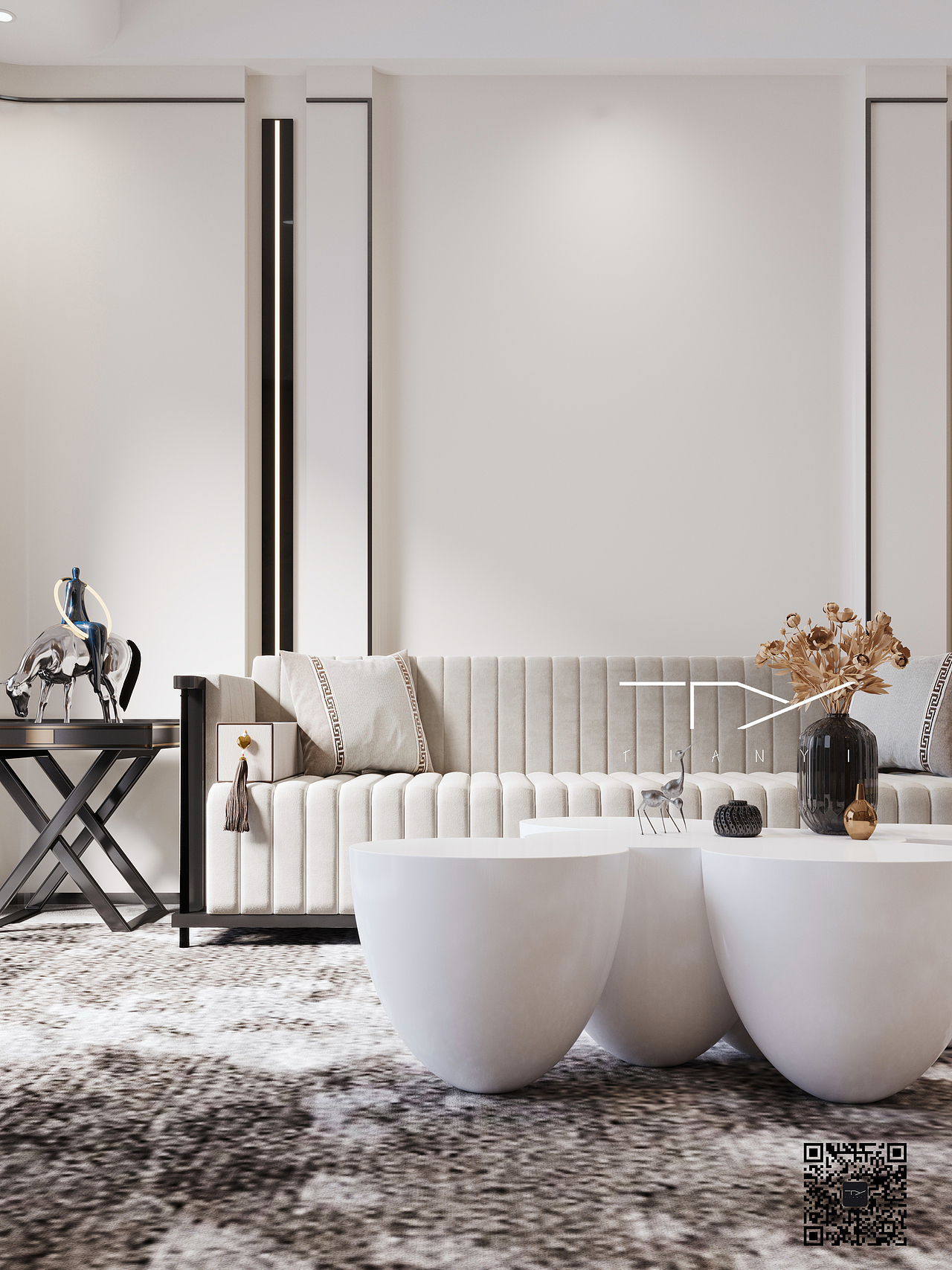 某别墅空间效果呈现