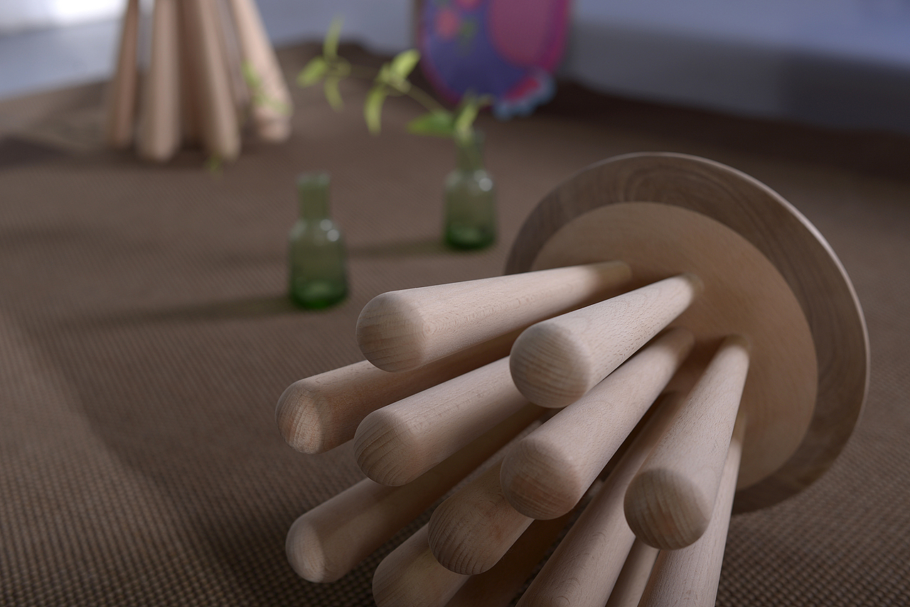 原木·原创·水母凳(图ZMzkyMzU1MTI=) - 生活用品 - 站酷设计师凹凸家具原创素材 - 站酷ZCOOL