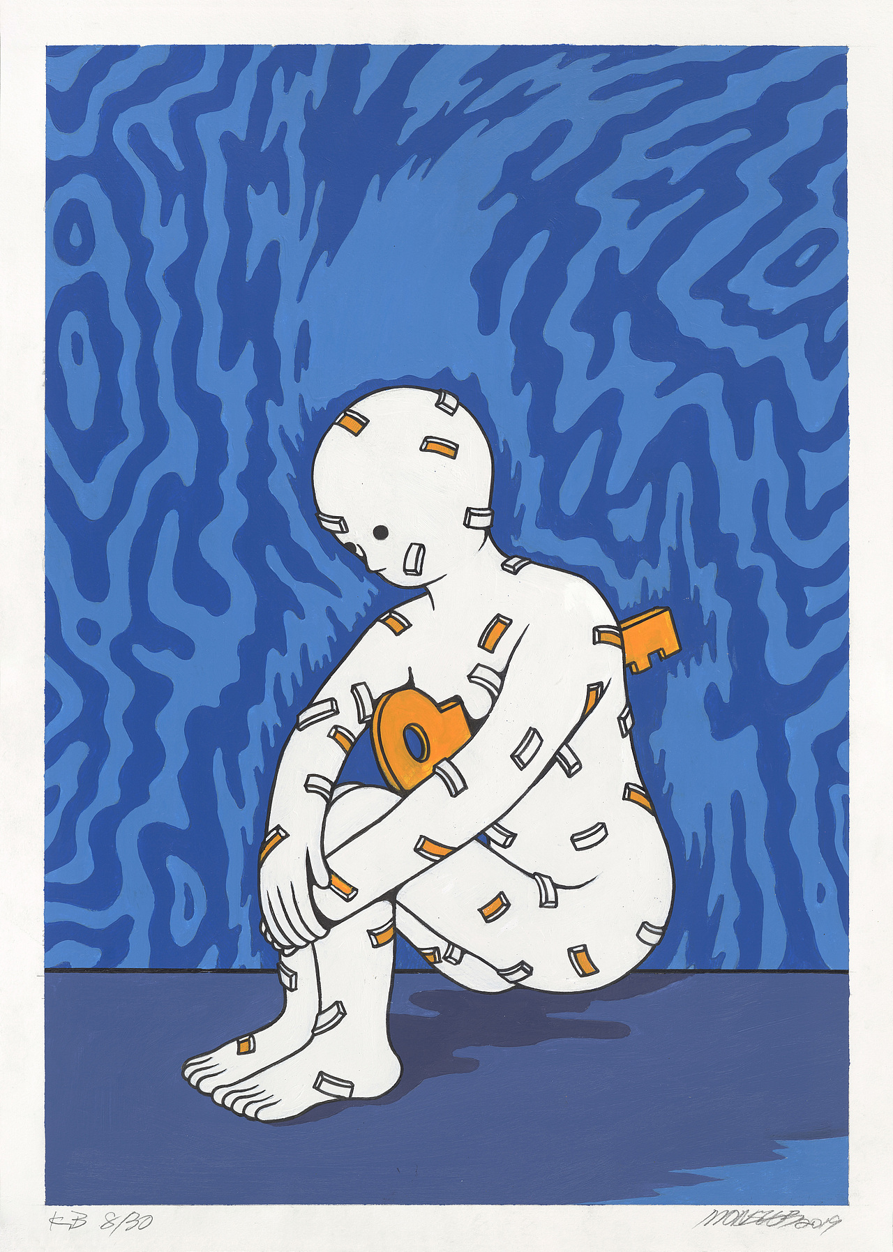 KEY BOY/钥匙男孩（图ZMTkxMTg3MDA4） - 创作习作 - 站酷设计师MONSTER噗原创素材 - 站酷ZCOOL