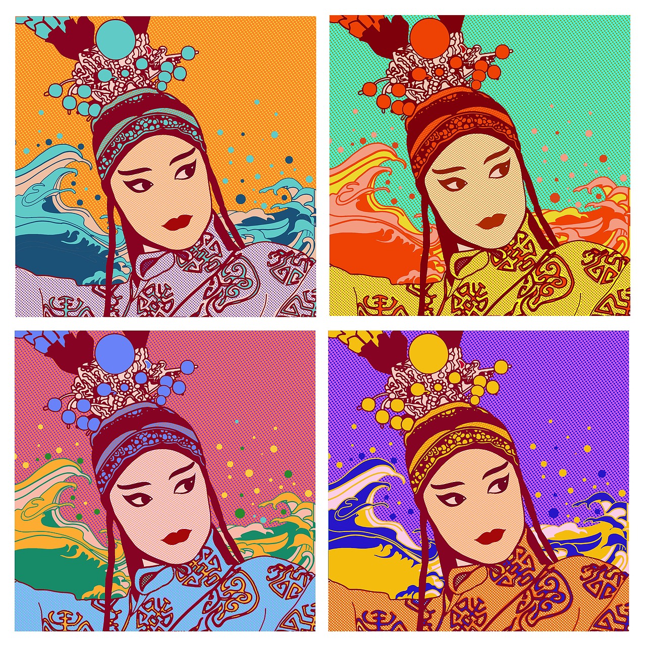 #2020青春答卷#楚剧文化衍生品开发设计（图ZMjExOTA5MTIw） - 宣传物料 - 站酷设计师湖工大艺设视传专业原创素材 - 站酷ZCOOL