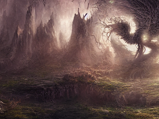 #AI创作实验室#噩梦、童话世界、原野