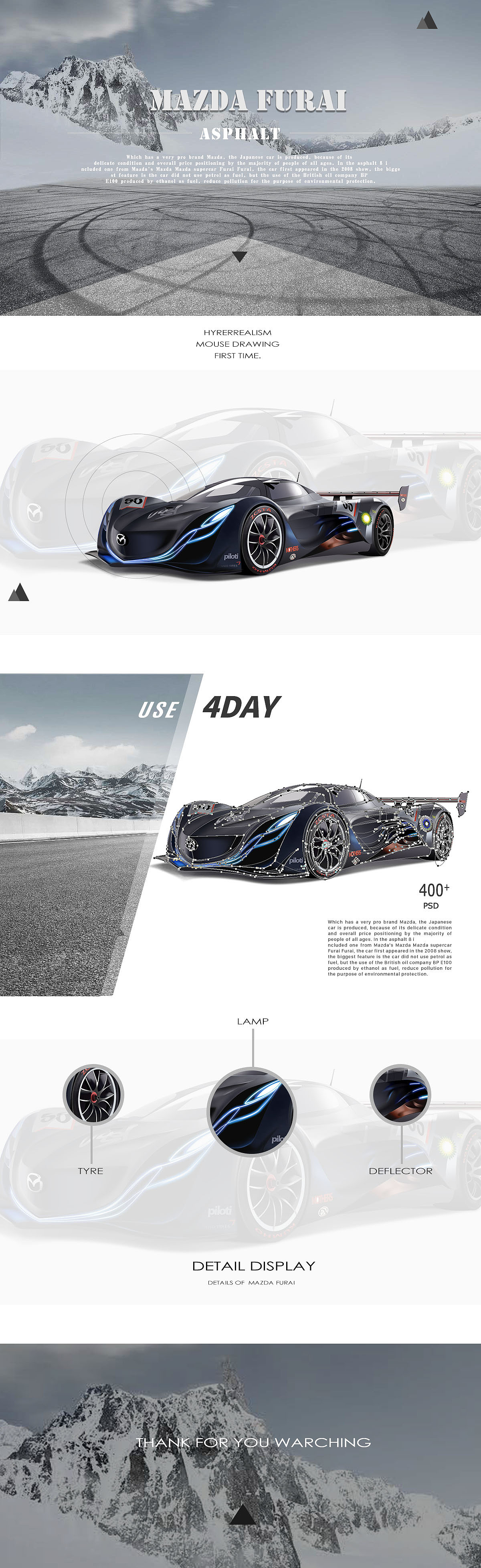 狂野飙车马自达风籁超写实（图ZOTE3NTA4MjQ=） - 交通工具 - 站酷设计师之一丶Design原创素材 - 站酷ZCOOL