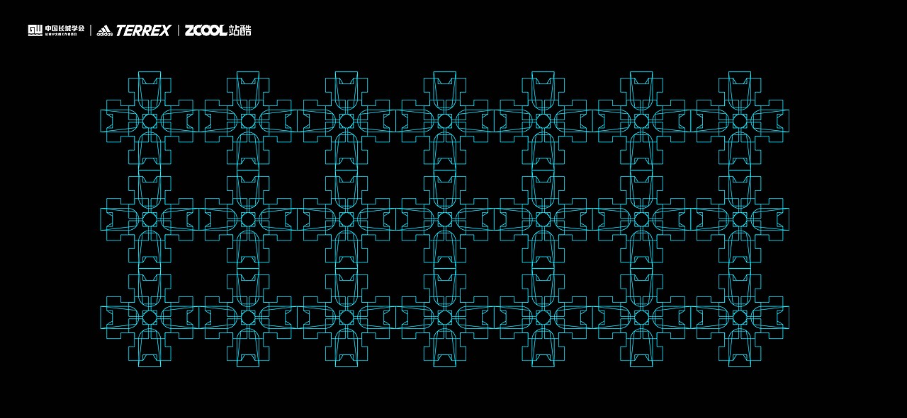 长城图案纹样研发（图ZMjc2MjIyNTk2） - 图案 - 站酷设计师小牙齿原创素材 - 站酷ZCOOL