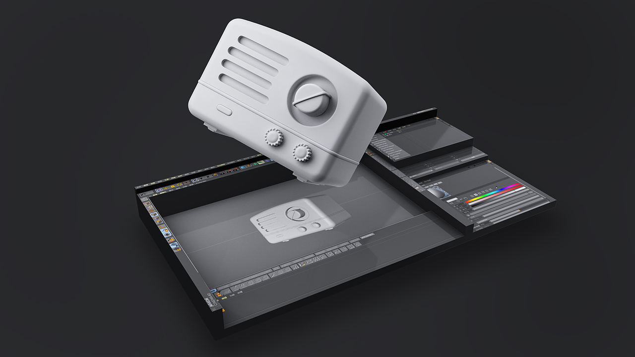 小音箱哟（图ZMTMzNTI2NTQ4） - 其他三维 - 站酷设计师_Tyc原创素材 - 站酷ZCOOL