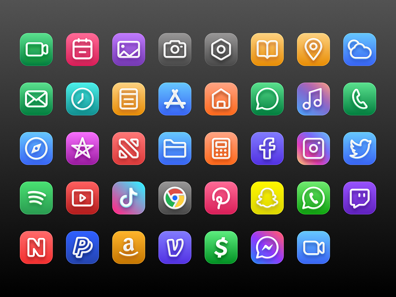 设计整理：200+图标整理