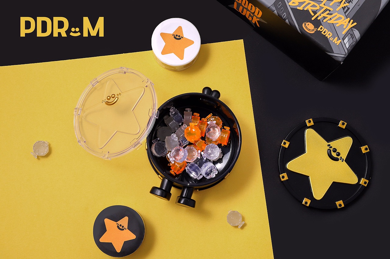 PDRUM屁屁鼓-黑金派对-潮玩