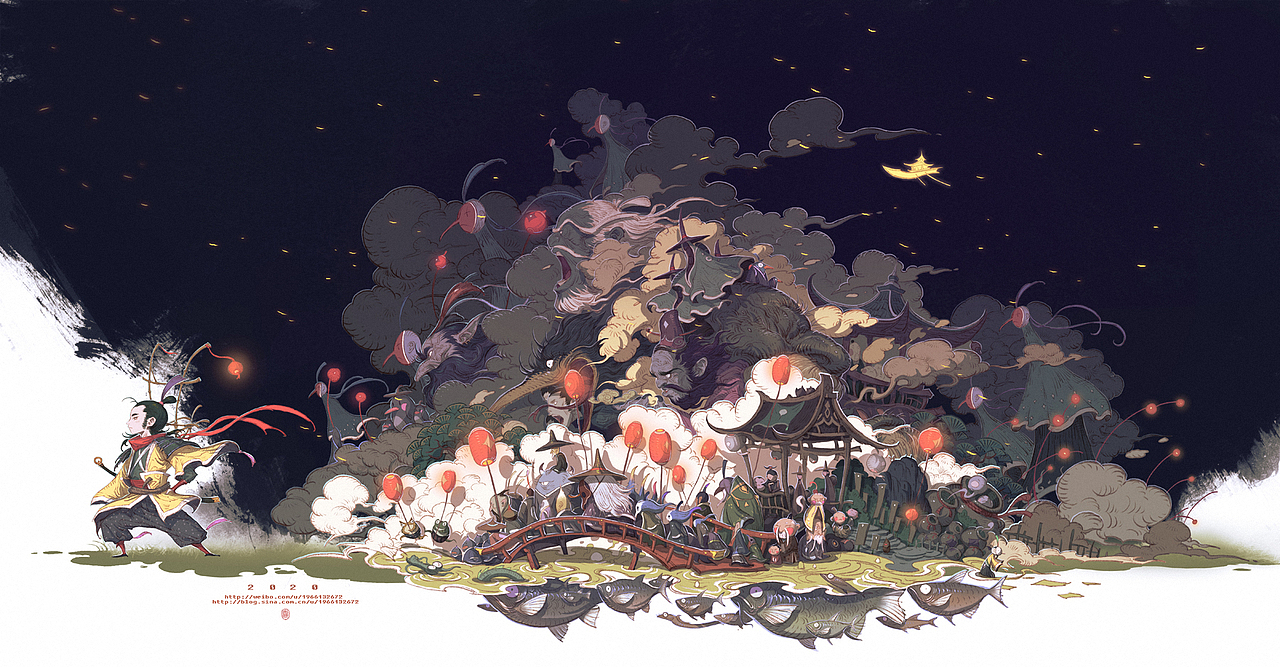 崂山（图ZMjU3MTcyNTYw） - 商业插画 - 站酷设计师wmm14893986原创素材 - 站酷ZCOOL