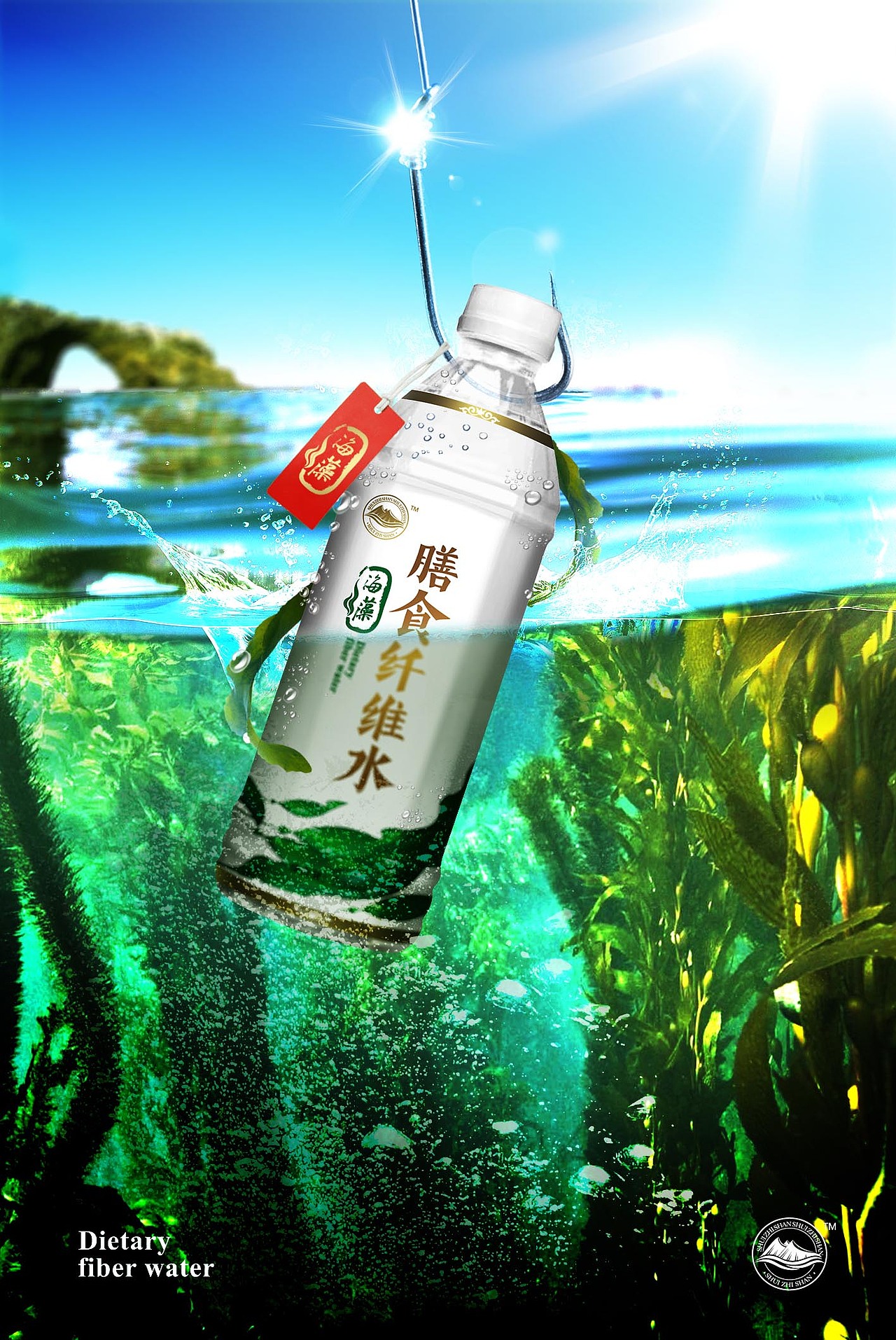 壹峰品牌-海藻膳食纤维水包装（图ZMTc2OTMyNjQ=） - 包装 - 站酷设计师SadieGao原创素材 - 站酷ZCOOL