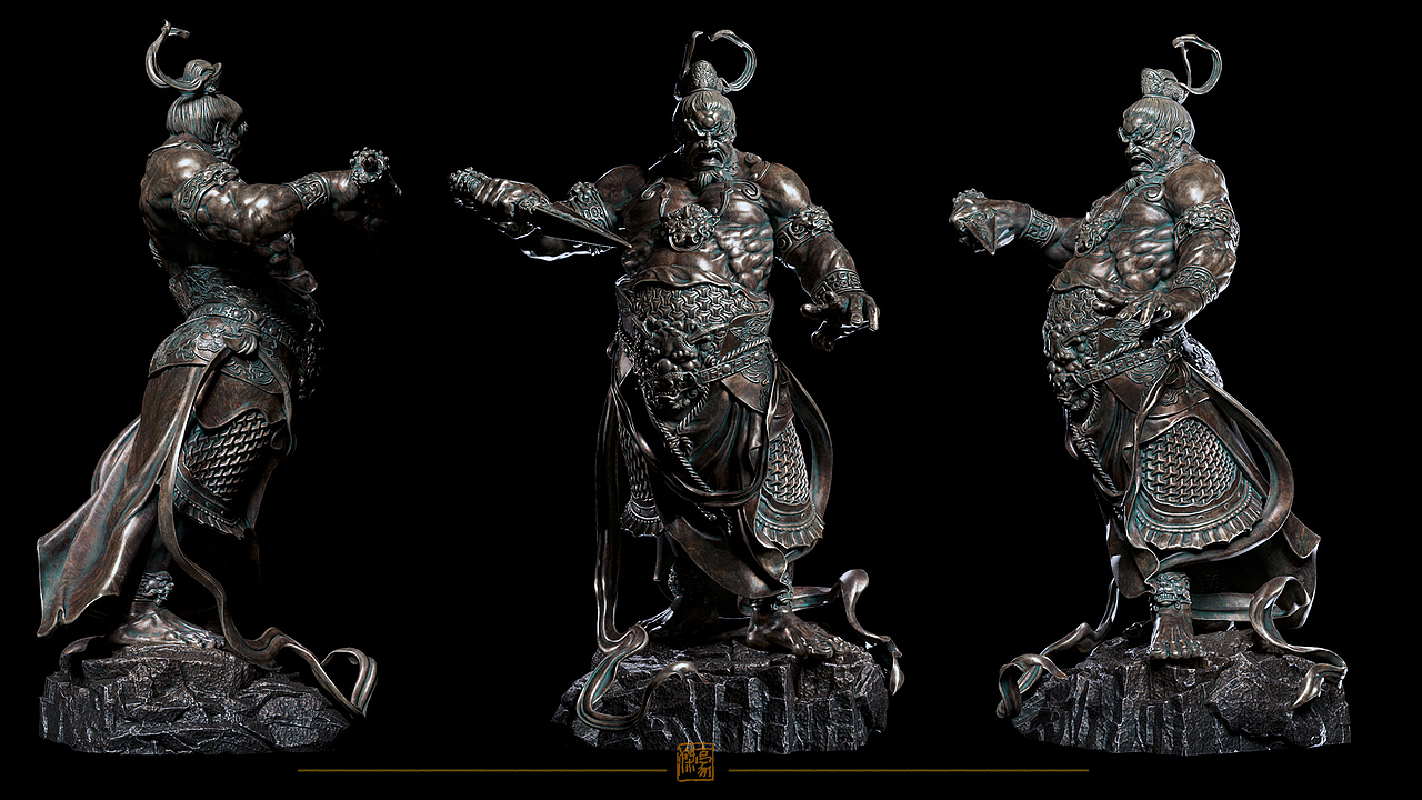 门神—— 哼哈二将