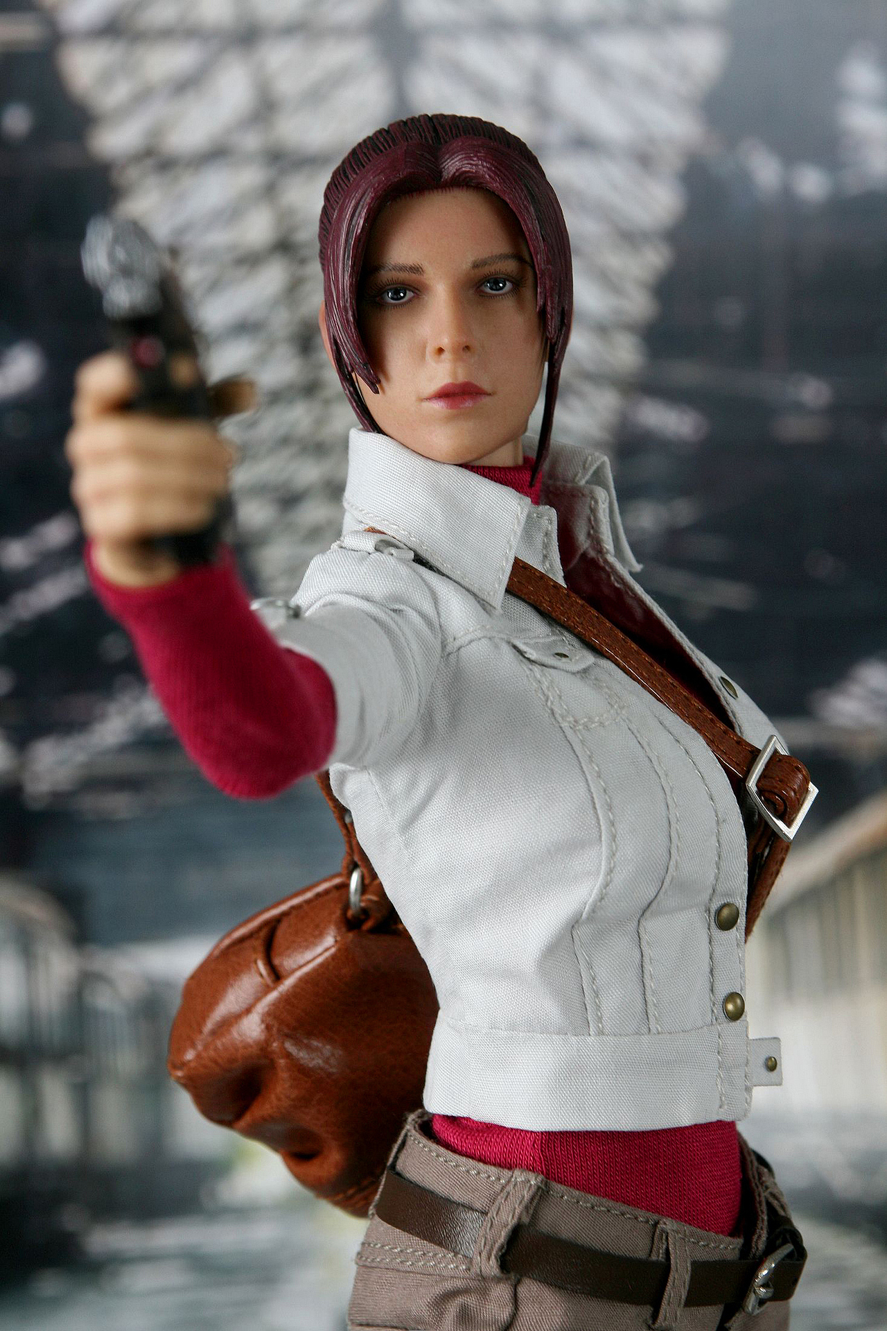 开箱评测 hot heart 生化危机 克莱尔 丧尸地台