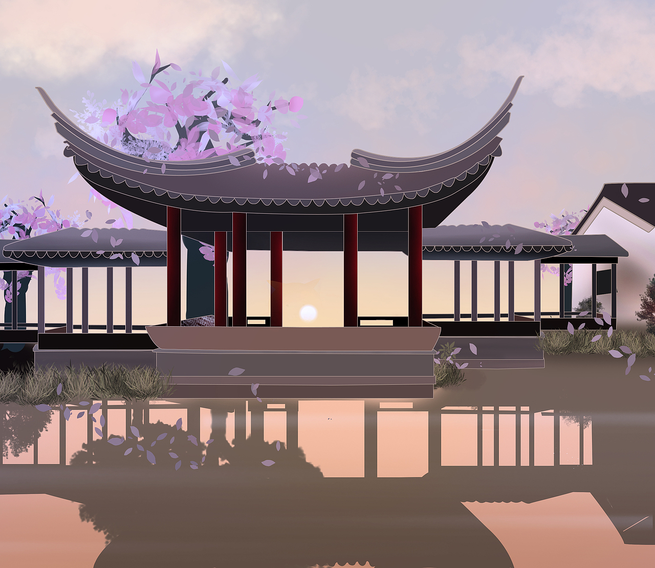 桃花坞（图ZMTk5NzgzNDYw） - 创作习作 - 站酷设计师木兮木海棠原创素材 - 站酷ZCOOL