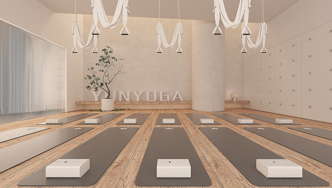 慕梵设计 X 云上瑜伽丨简约之美将烦扰喧嚣挡在门外