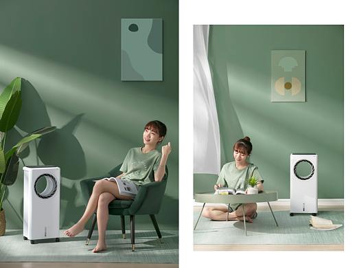 美菱无叶扇&坚果视觉工厂