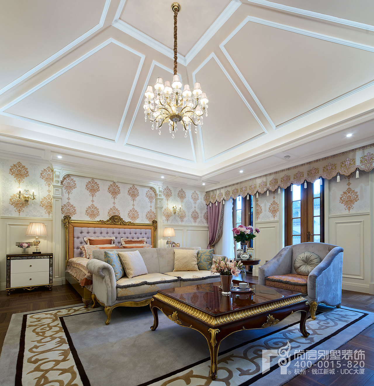 欧式混搭风格别墅装饰设计实景图