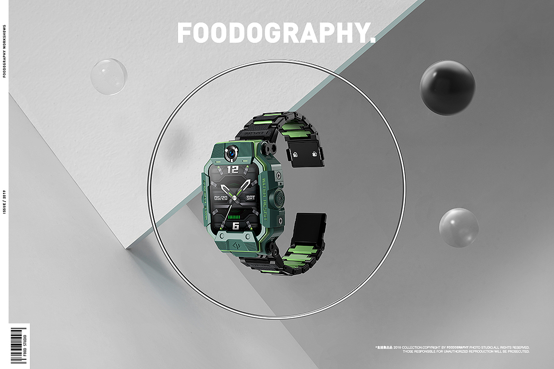 电子产品摄影 | 小天才儿童智能手表 ✖ foodography