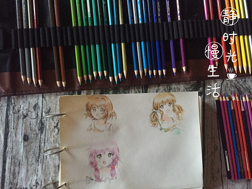 彩铅手绘一卡通头像（图ZOTkzNTY2NDQ=） - 游戏UI - 站酷设计师Anna玲原创素材 - 站酷ZCOOL