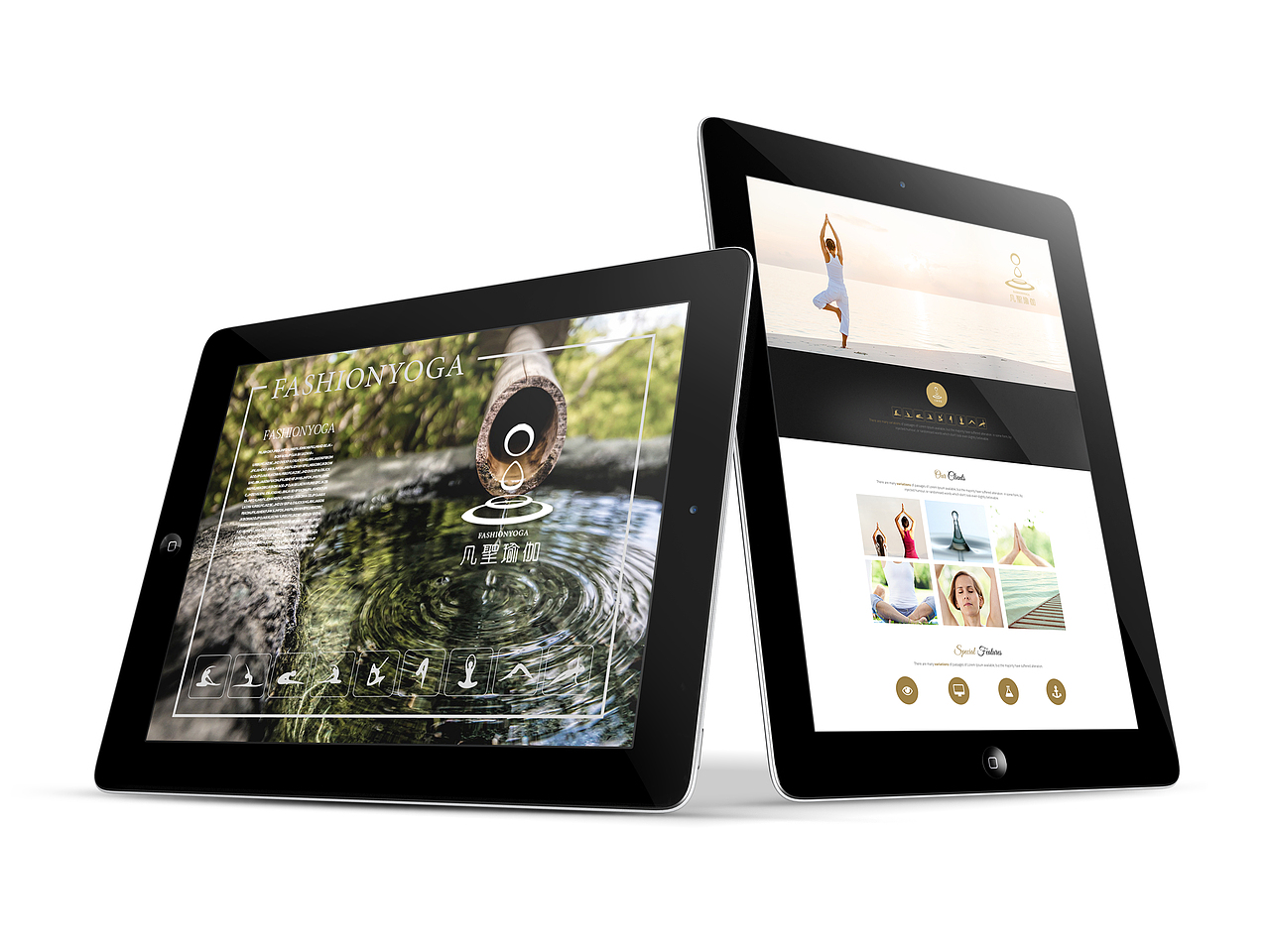 站酷里目前没有好的瑜伽品牌设计——子非乌鸦（图ZNDE3Mjk1NDg=） - 品牌 - 站酷设计师子非乌鸦原创素材 - 站酷ZCOOL