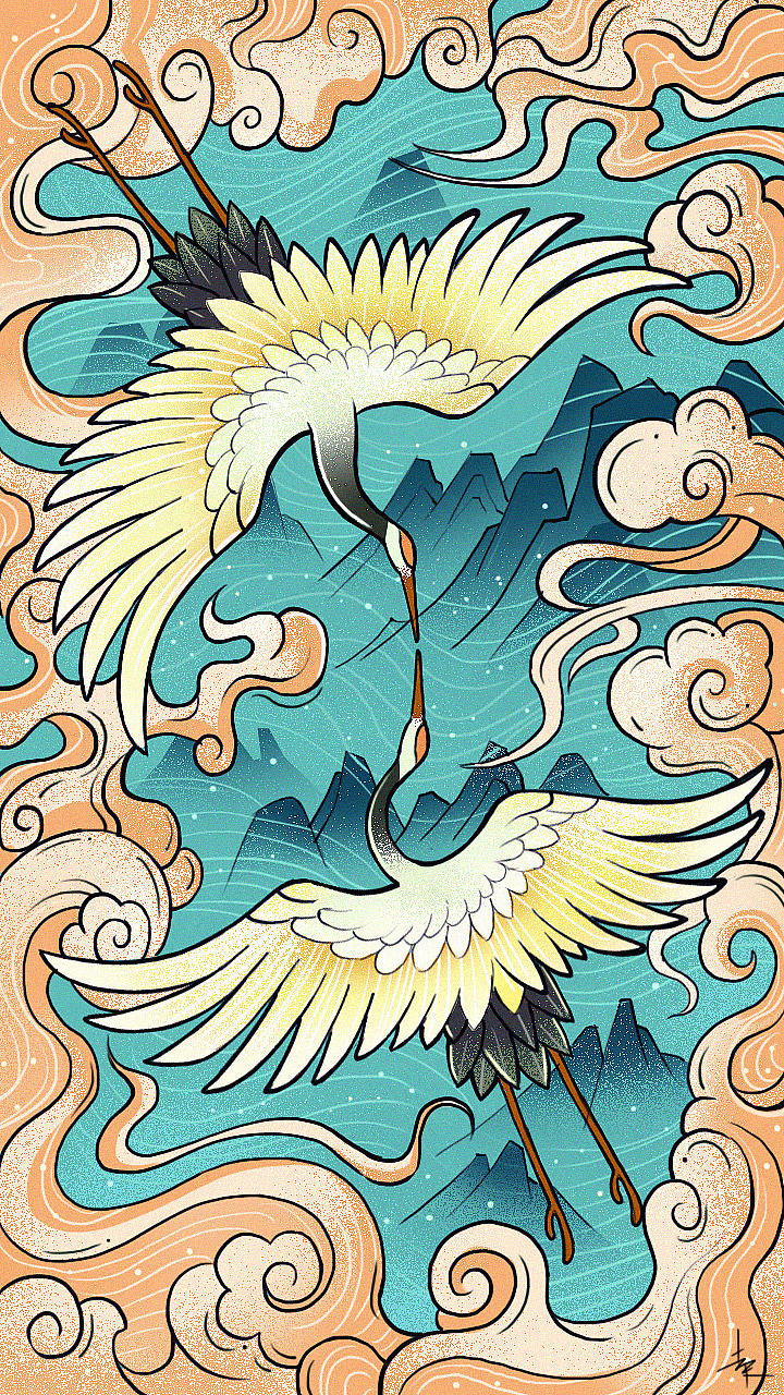 国潮插画习作合集