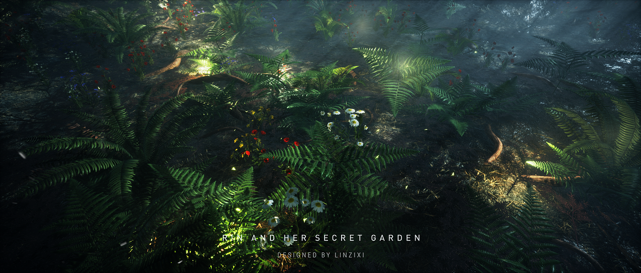 Rin and her secret garden - Styleframe