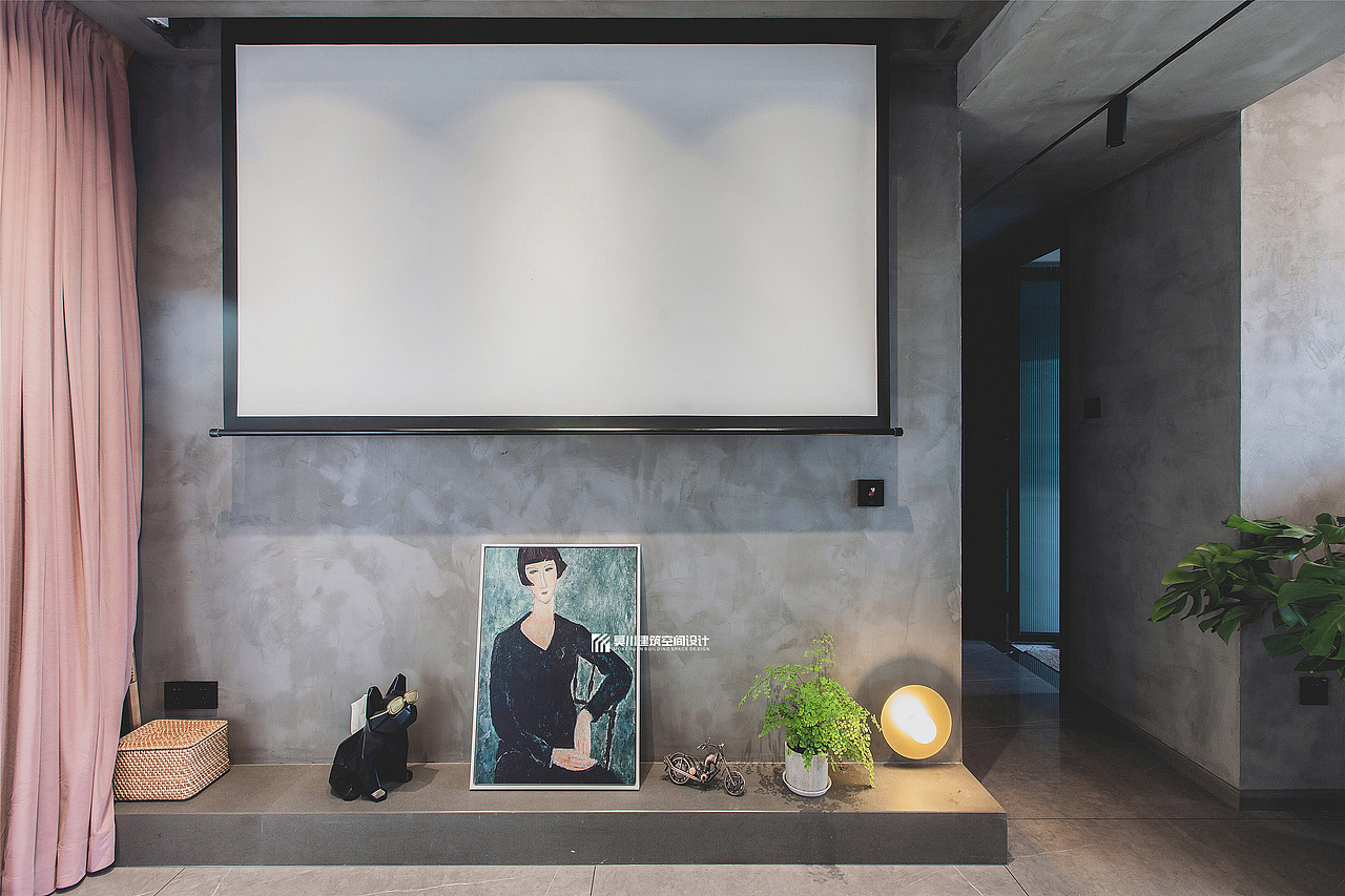 壹城中心,一人住91㎡,水泥质感工业风,视野开阔!