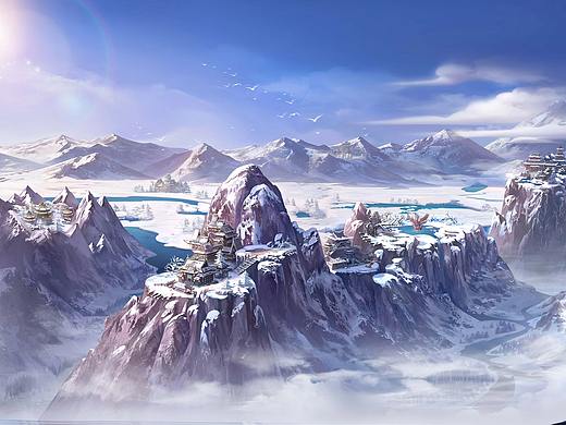 2020腾讯剑侠和天龙八部雪系列