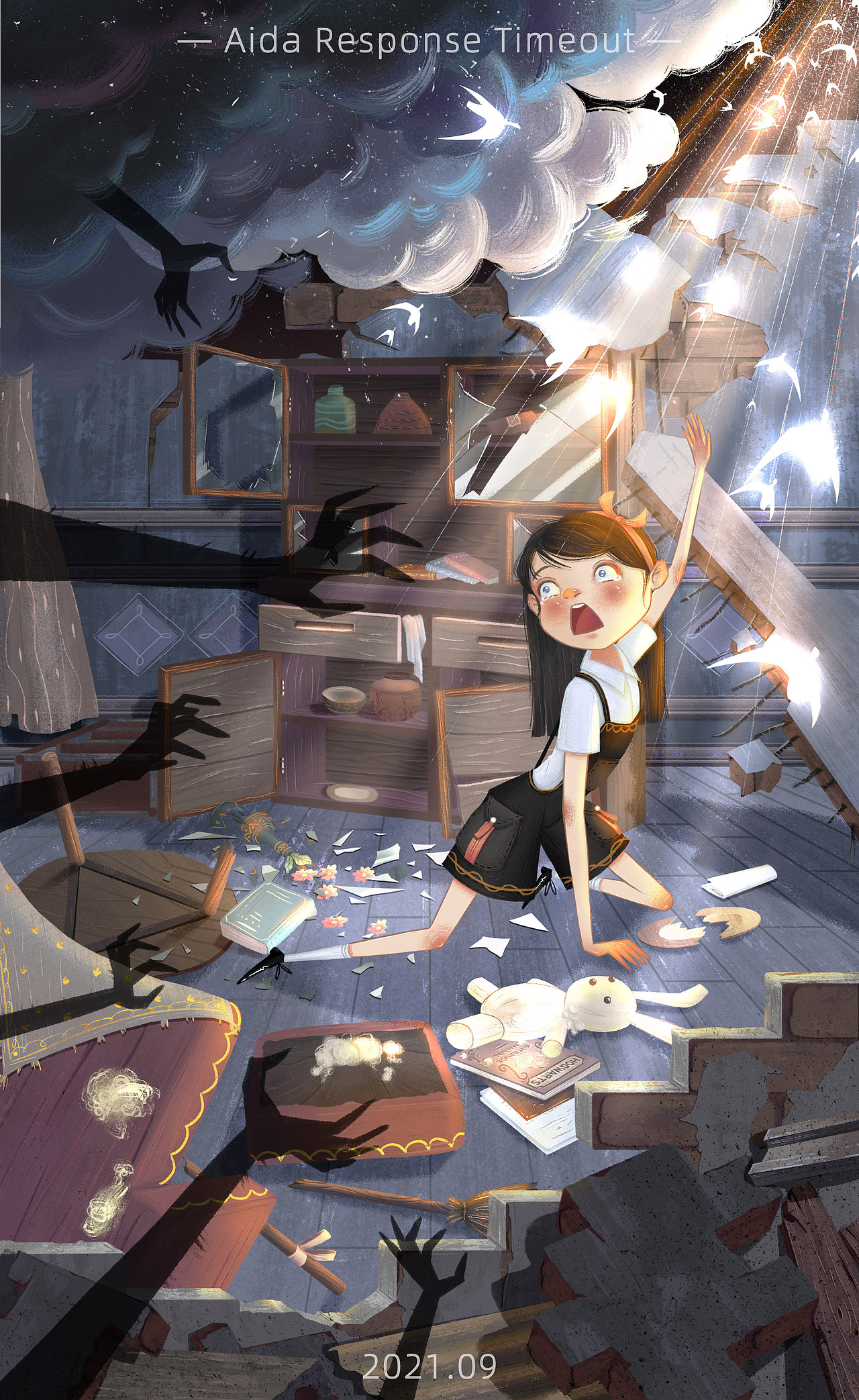 光明会指引（图ZMjc0NTU5MTU2） - 儿童插画 - 站酷设计师艾达ai原创素材 - 站酷ZCOOL