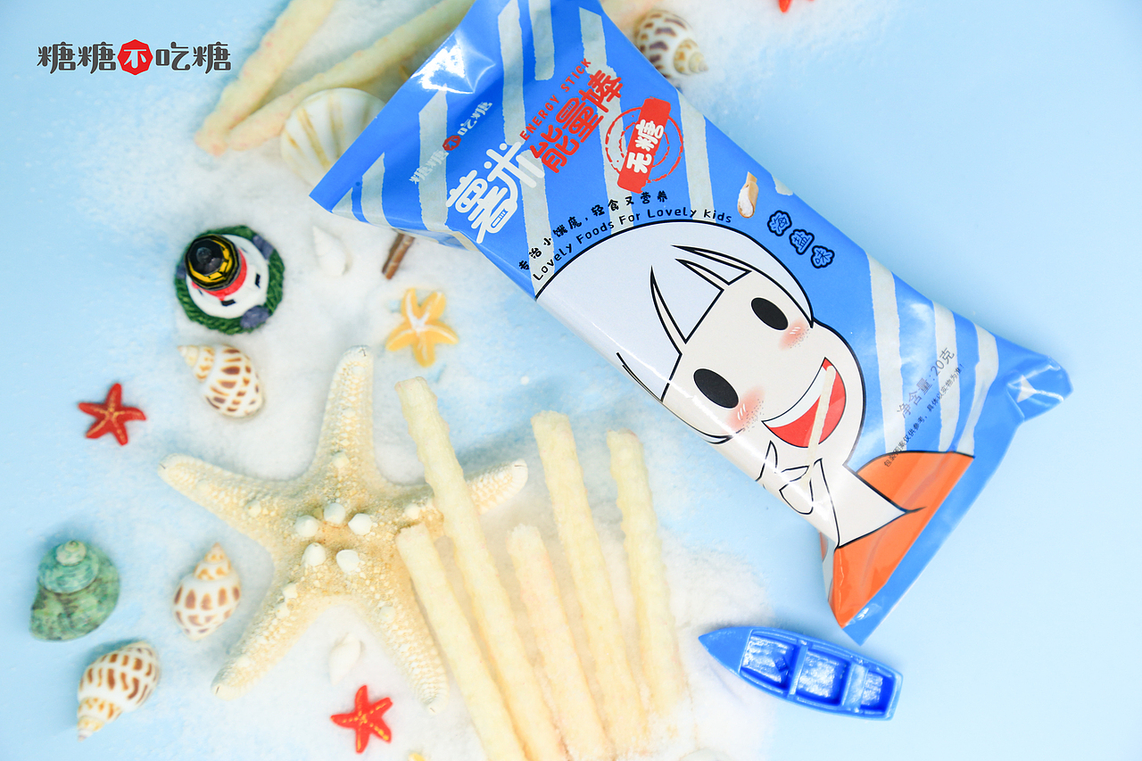 儿童零食薯米棒休闲食品静物拍摄