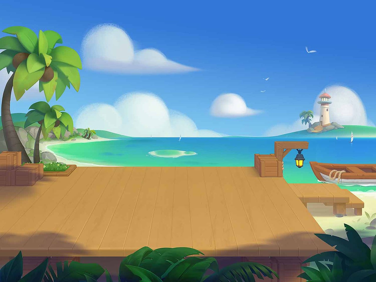 欧美风格游戏场景|插画|游戏原画|王的沙发 - 原创作品 - 站酷 (zcool