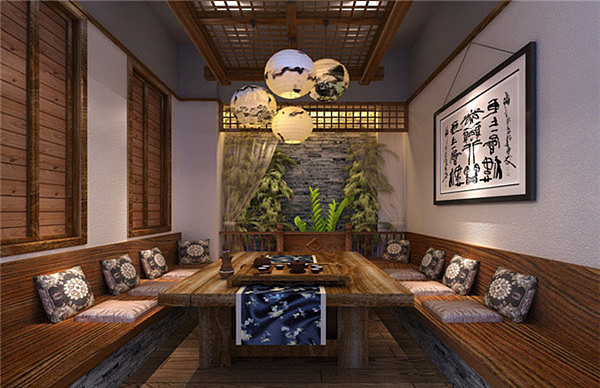 成都茶楼茶室设计装修之意境的展现形式（图ZNjY1OTg3MjA=） - 建筑设计 - 站酷设计师金标设计原创素材 - 站酷ZCOOL