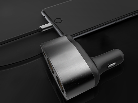 车载充电器（个人主页-ZMjQwODQ3MjA=） - 其他工业/产品 - 站酷设计师4one原创素材 - 站酷ZCOOL