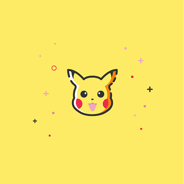 pokemon(口袋怪物/宠物小精灵)mbe风格小插画