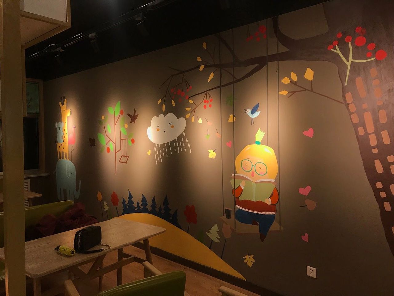 幼儿园墙体彩绘案例图片欣赏