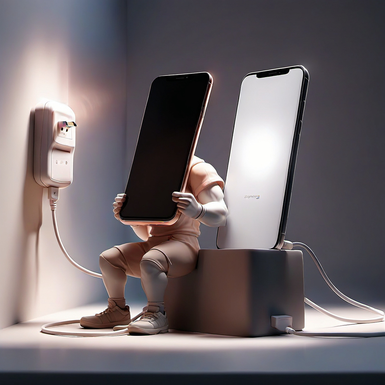 产品-AI MJ SD 生成 -场景合成图