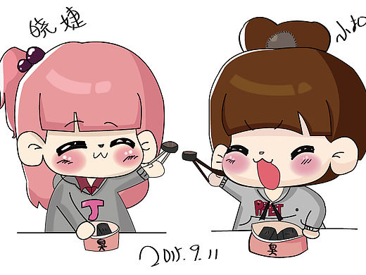 卡通人物临摹-AI