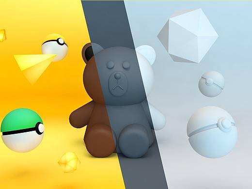 C4D（个人主页-ZMzQ1MzA2ODg=） - 场景 - 站酷设计师saimen雯原创素材 - 站酷ZCOOL