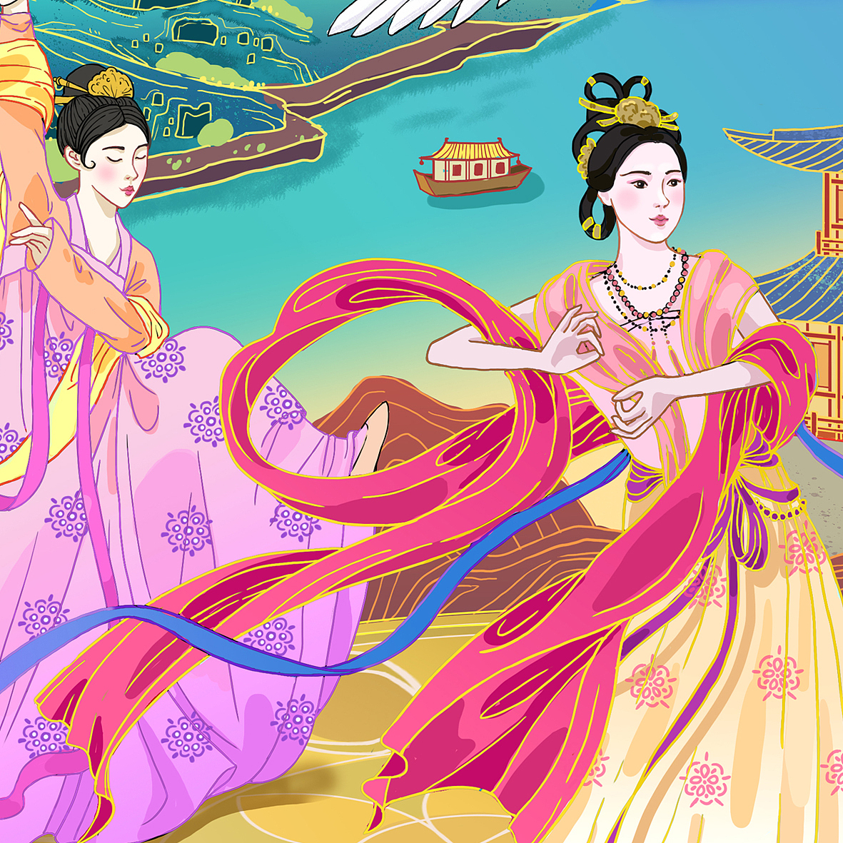 龙门古街开城海报插图