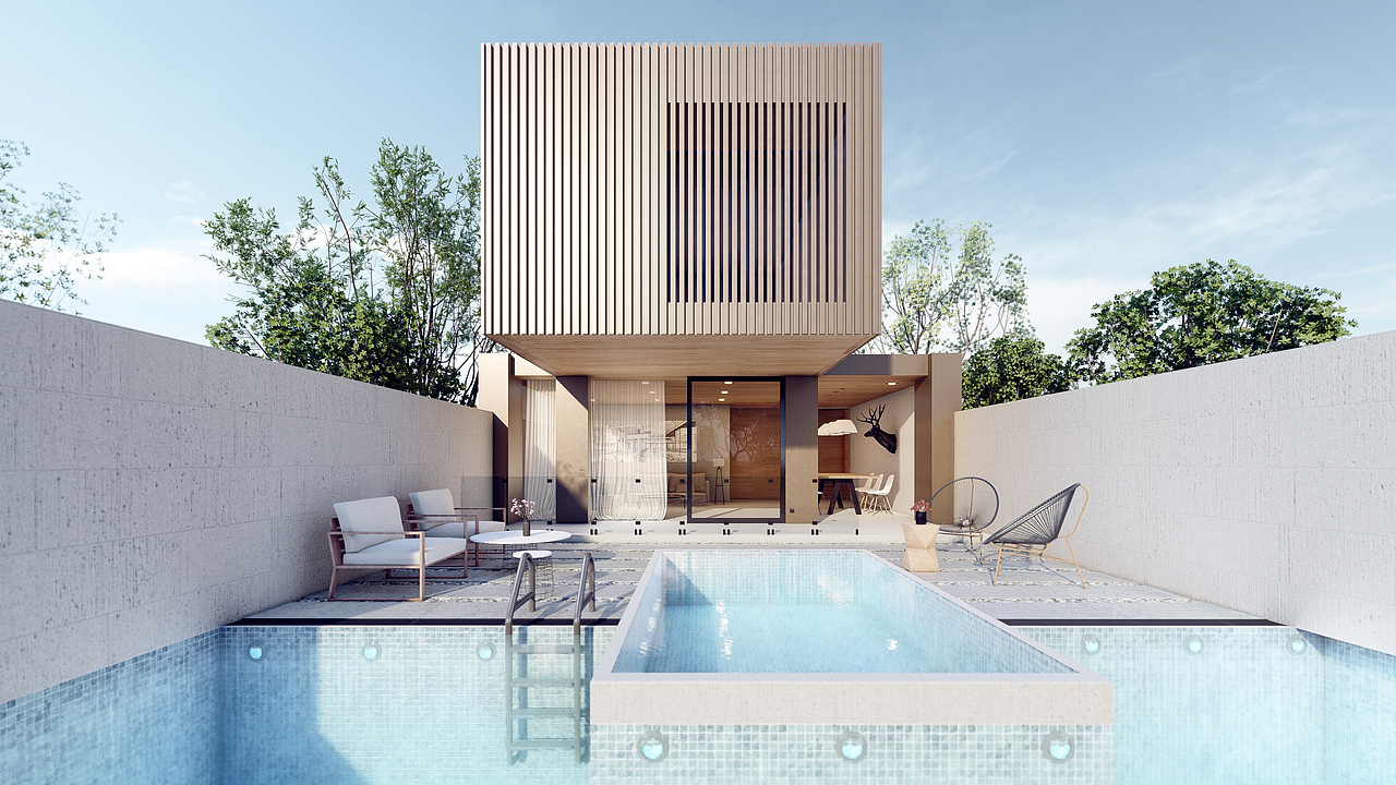 效果图标签lumion渲染建筑后期作品信息创作时间2019/12/0714别墅0