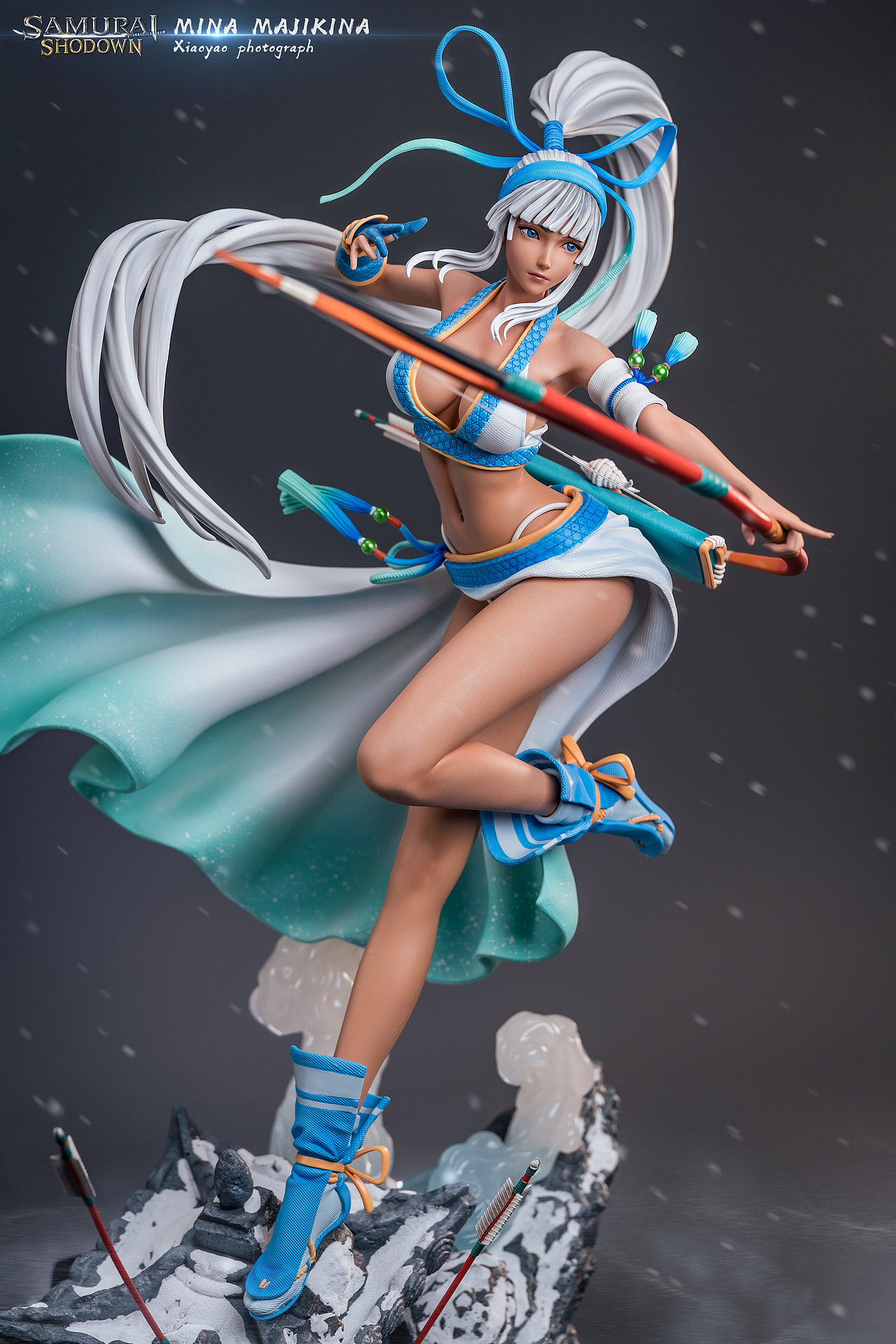 侍魂晓 真镜名美奈雕像摄影