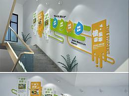 <b class='hightlight'>楼梯</b>文化墙