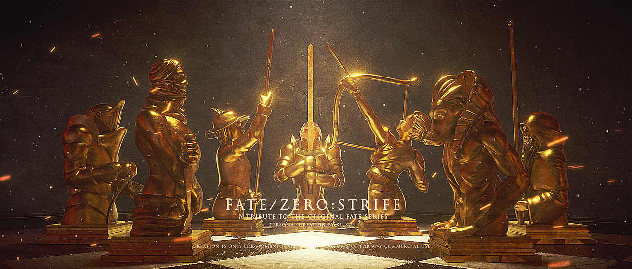 Fate/Zero 聖杯の戦い（圖ZMjU3MzA5OTY4） - 場景 - 站酷設(shè)計(jì)師KLSun原創(chuàng)素材 - 站酷ZCOOL