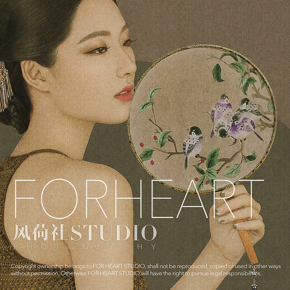 【个人时尚定制】手绘工笔+Miss.ForHear