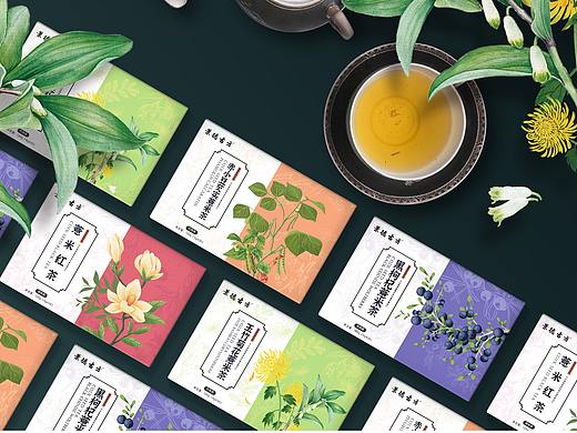 『景德古方』养生茶/花茶/茶饮包装设计
