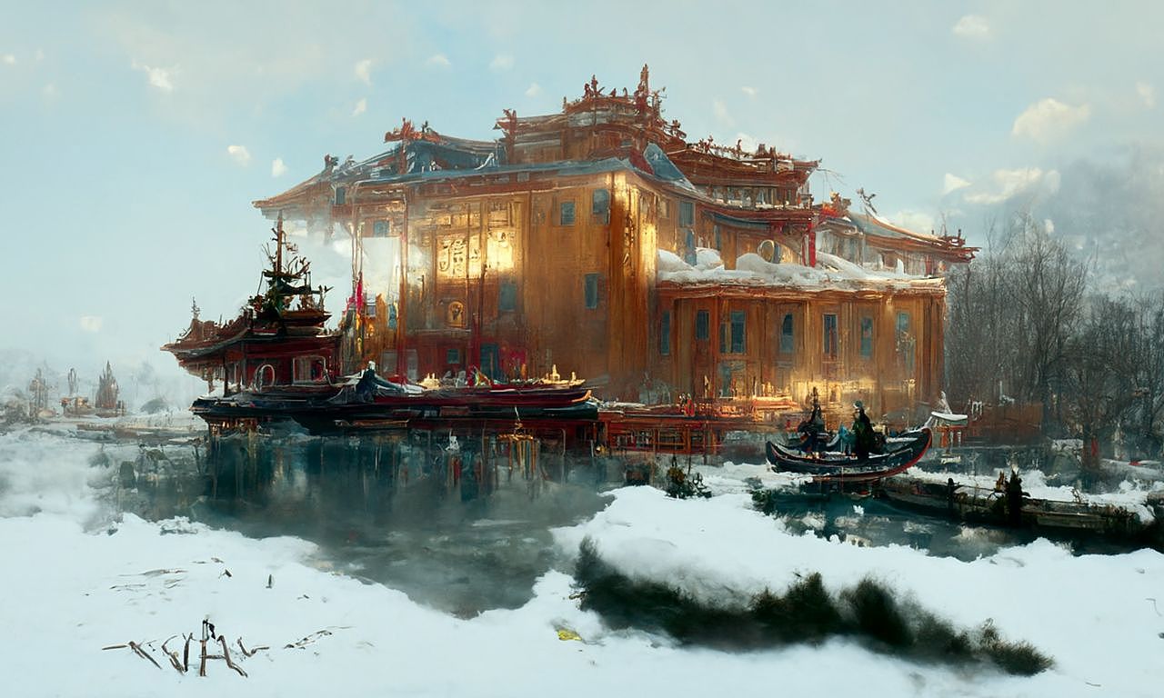 AI眼中的中国城