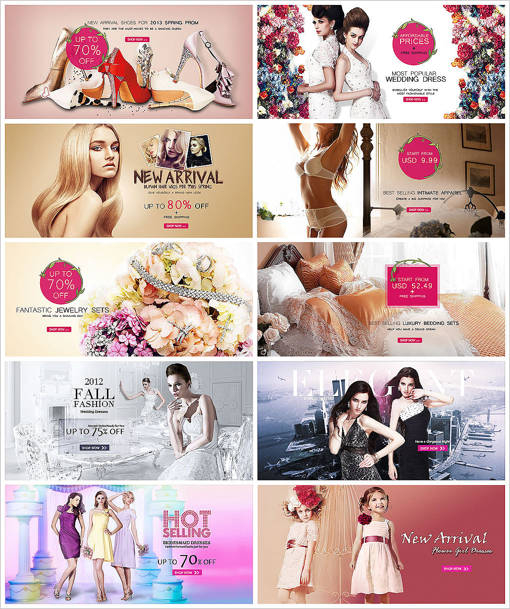 12年设计的banner一些