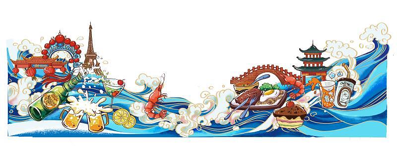 美食节摊位设计（图ZMjIzOTc0OTE2） - 商业插画 - 站酷设计师Z88423029原创素材 - 站酷ZCOOL