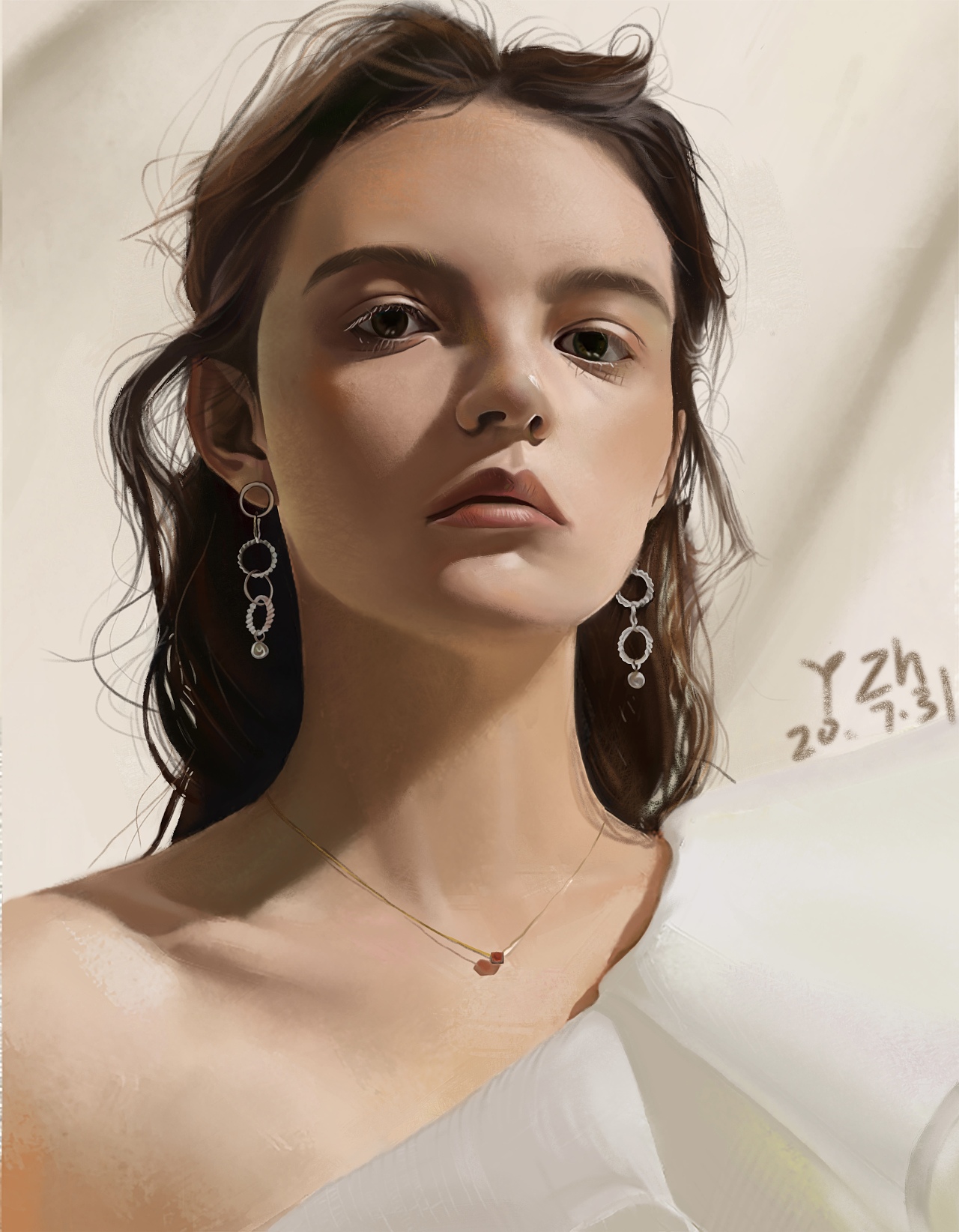 厚涂头像（图ZMjMyNzc4MTA4） - 创作习作 - 站酷设计师战部渡原创素材 - 站酷ZCOOL