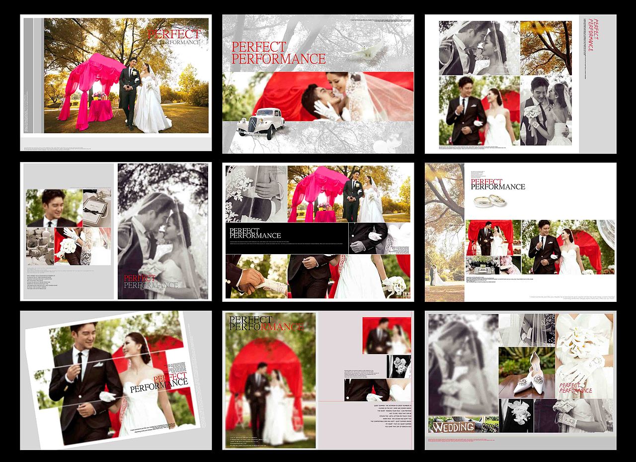 婚礼相册 相册模板 婚纱照模板 婚纱照相册 相册 婚纱照 相册模板 婚礼素材 个人写真 婚纱照素材（图ZMzA4ODc4MjA=） - 书籍/画册 - 站酷设计师五月米米原创素材 - 站酷ZCOOL