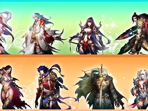 游戲角色（個人主頁-ZMzM4NTkyOA==） - 人物/生物 - 站酷設計師小丨艾原創(chuàng)素材 - 站酷ZCOOL