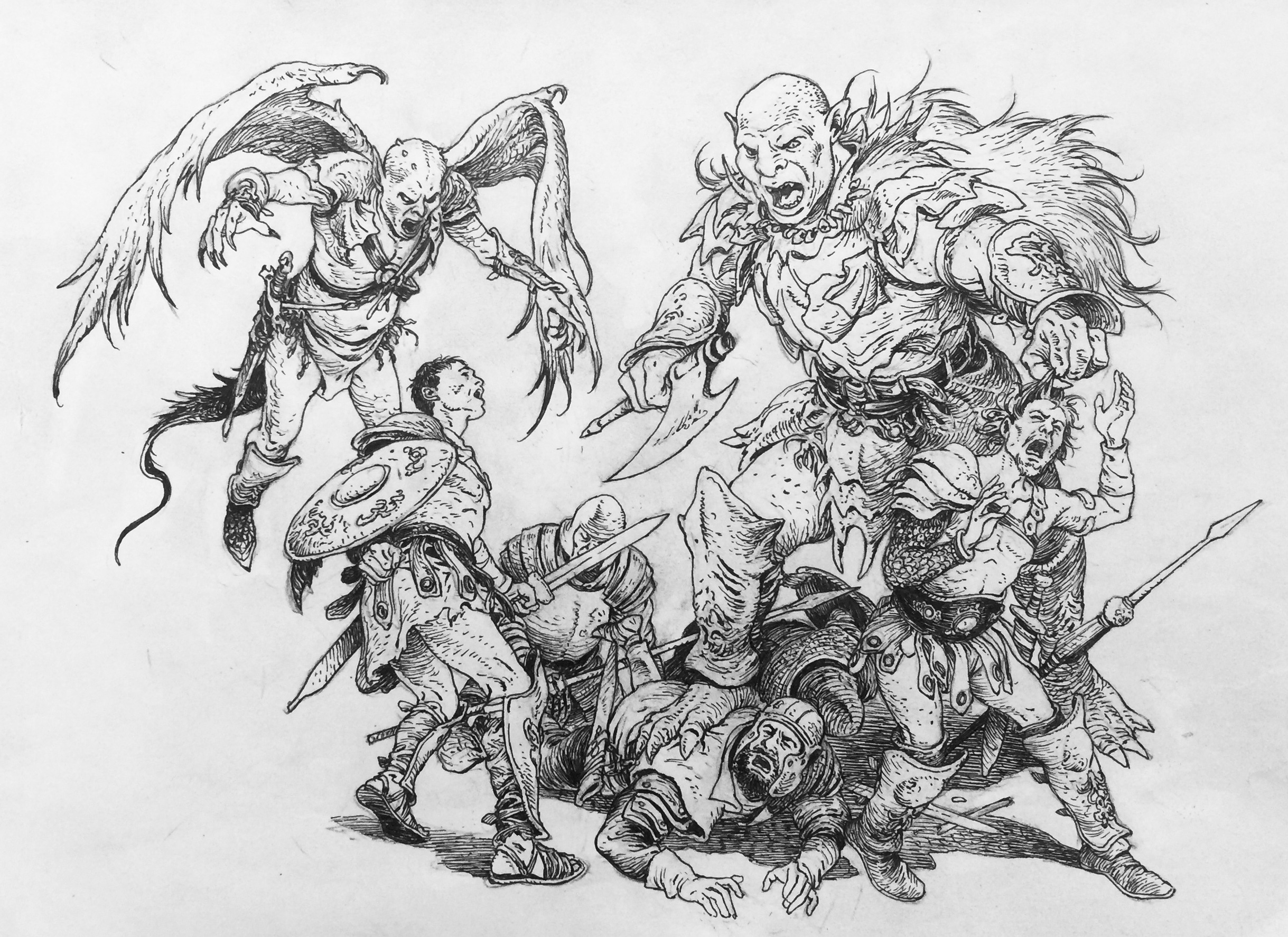 魔兽人|插画|插画习作|杨咩 - 原创作品 - 站酷 (zcool)